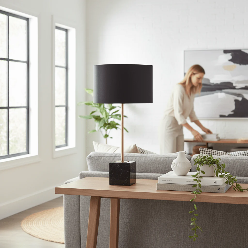 Murdoch Black Table Lamp - Image 8