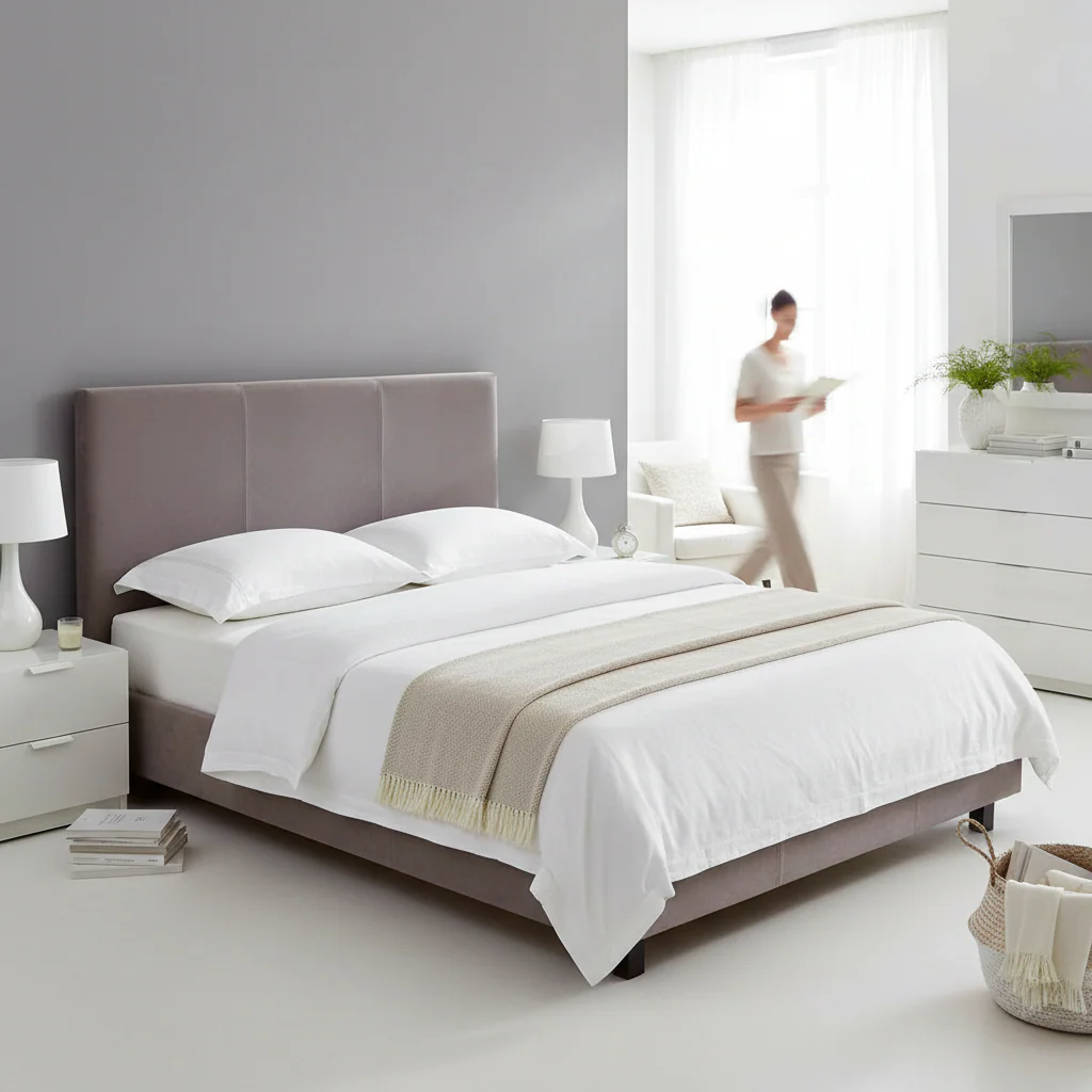 Napoli Grey King Bed - Image 5