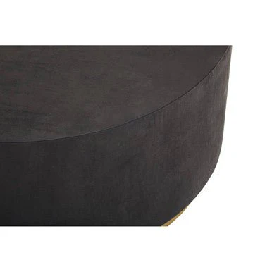 Naro Black And Gold Concrete Look Coffee Table - Image 7