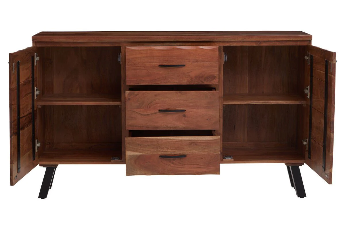 Nashik Large Acacia Sideboard - Image 10