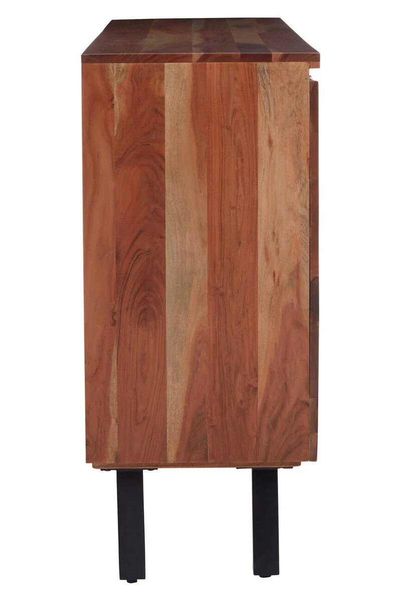 Nashik Large Acacia Sideboard - Image 11