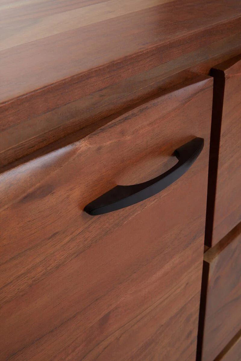 Nashik Large Acacia Sideboard - Image 16