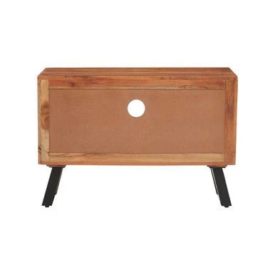 Nashik Two Drawer Acacia Media Unit - Image 10