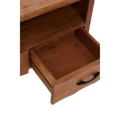 Nashik Two Drawer Acacia Media Unit - Image 12