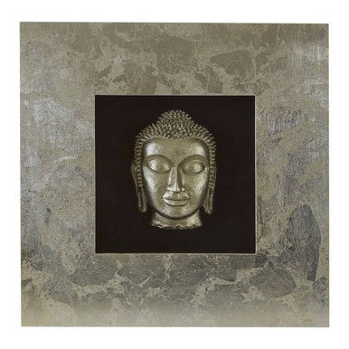Nason Framed Silver Buddha Wall Art - Image 5
