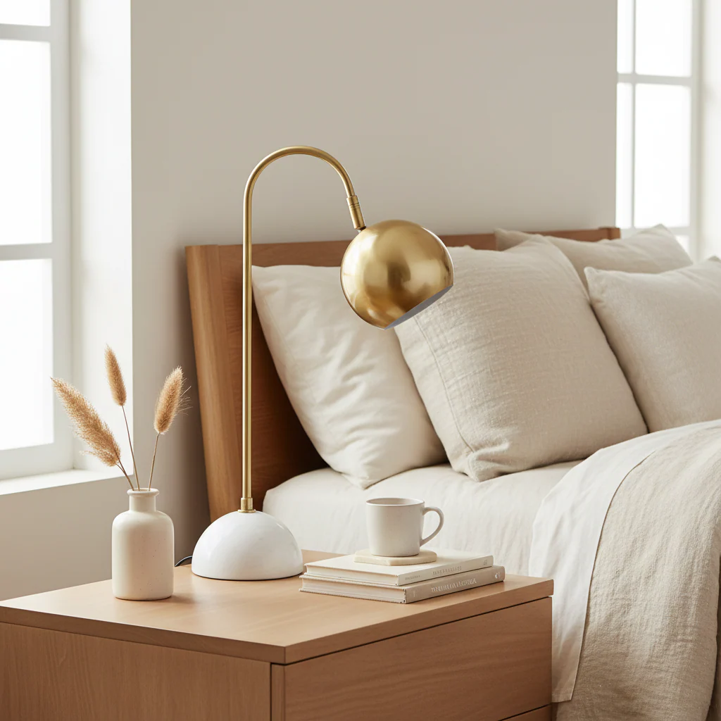 Newton Globe Shaped Desk Lamp - Image 4