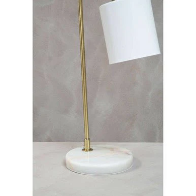 Newton White Shade Desk Lamp - Image 11