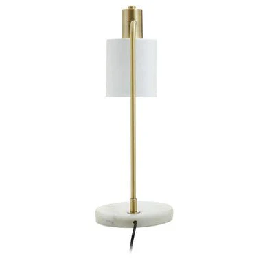 Newton White Shade Desk Lamp - Image 8