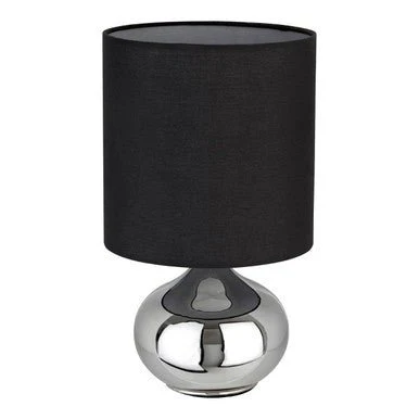 Niko Black Fabric Shade Table Lamp - Image 5
