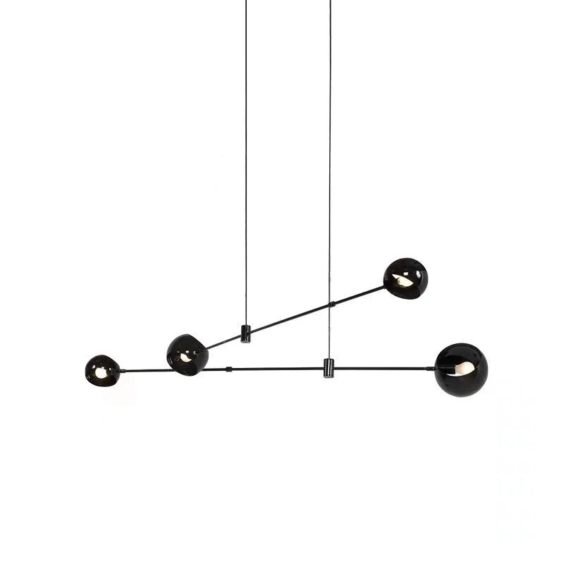 Nordic Minimalist Living Room Bedroom Dining Room Molecular Chandelier - Image 4