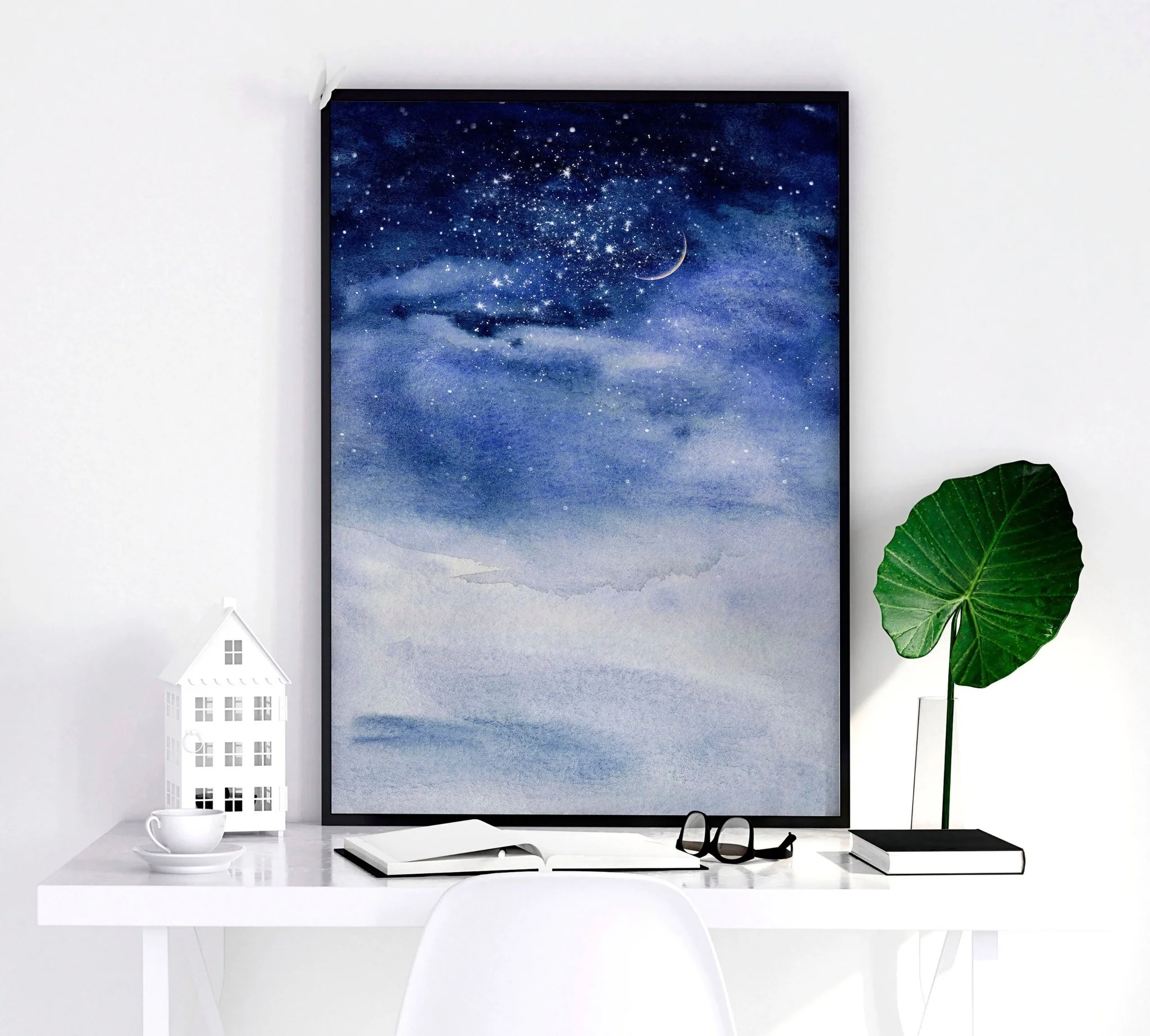 Nordic wall art | set of 3 framed wall art prints - Image 4