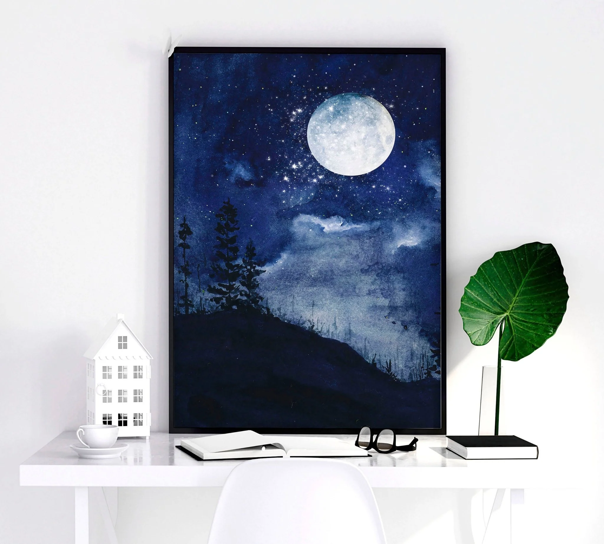 Nordic wall art | set of 3 framed wall art prints - Image 5