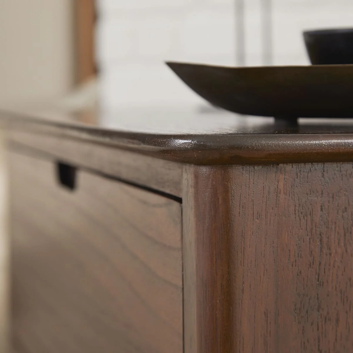 Norway Walnut Chest of 3 Drawers - Image 14