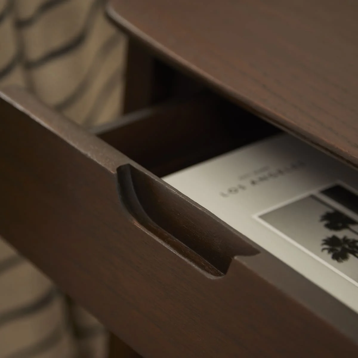 Norway Walnut Side Table - Image 3