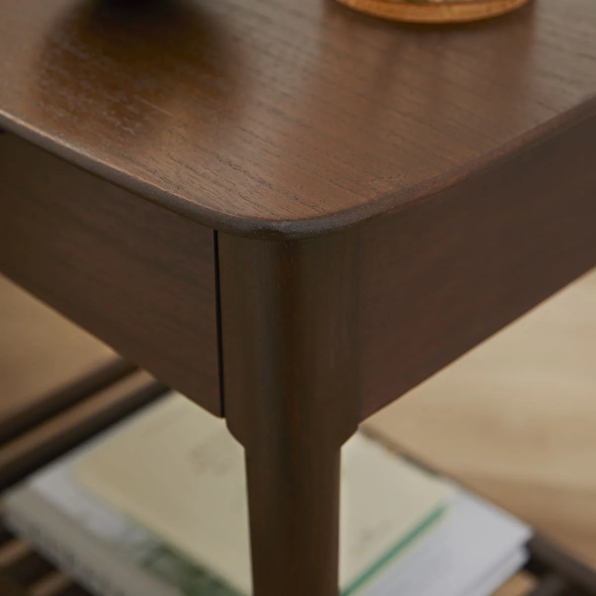 Norway Walnut Side Table - Image 5