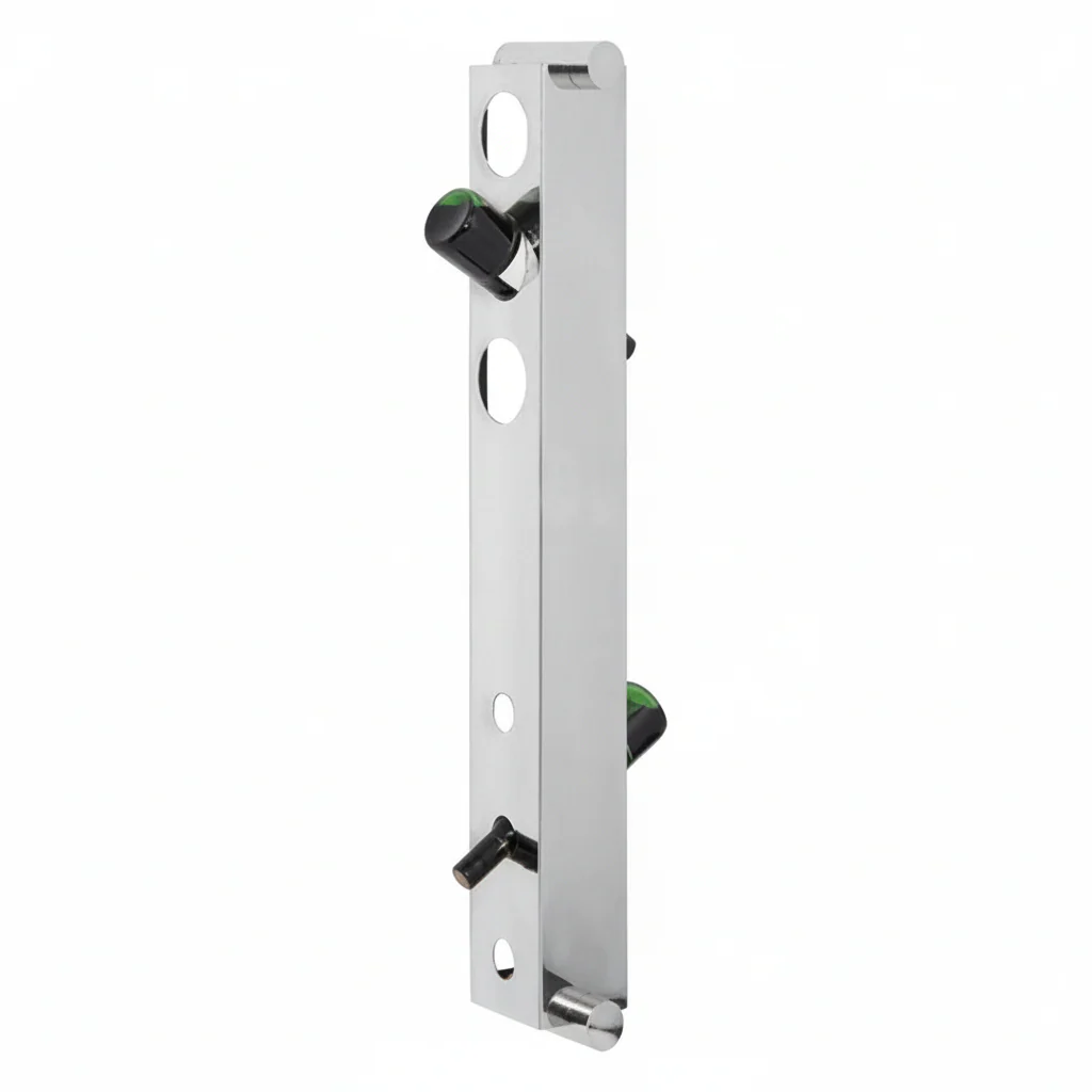Novo 6 Bottle Silver Vertical Wine Rack