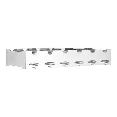 Novo 6 Bottle Silver Wide Wine Rack - Image 5