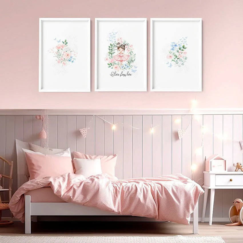 Nursery Paintings | Set of 3 wall art prints - Image 6