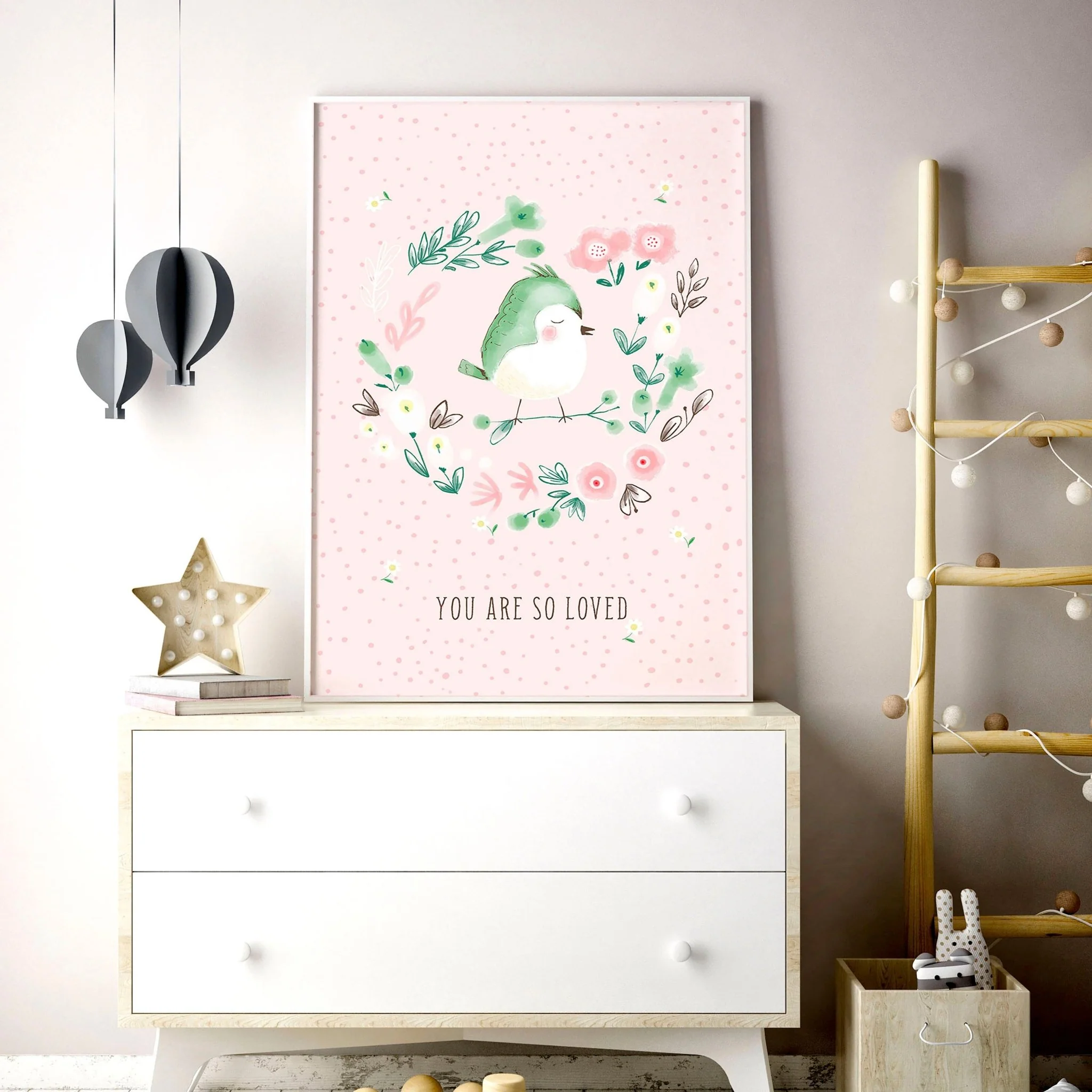 Nursery wall art decor | set of 2 wall art prints - Image 3