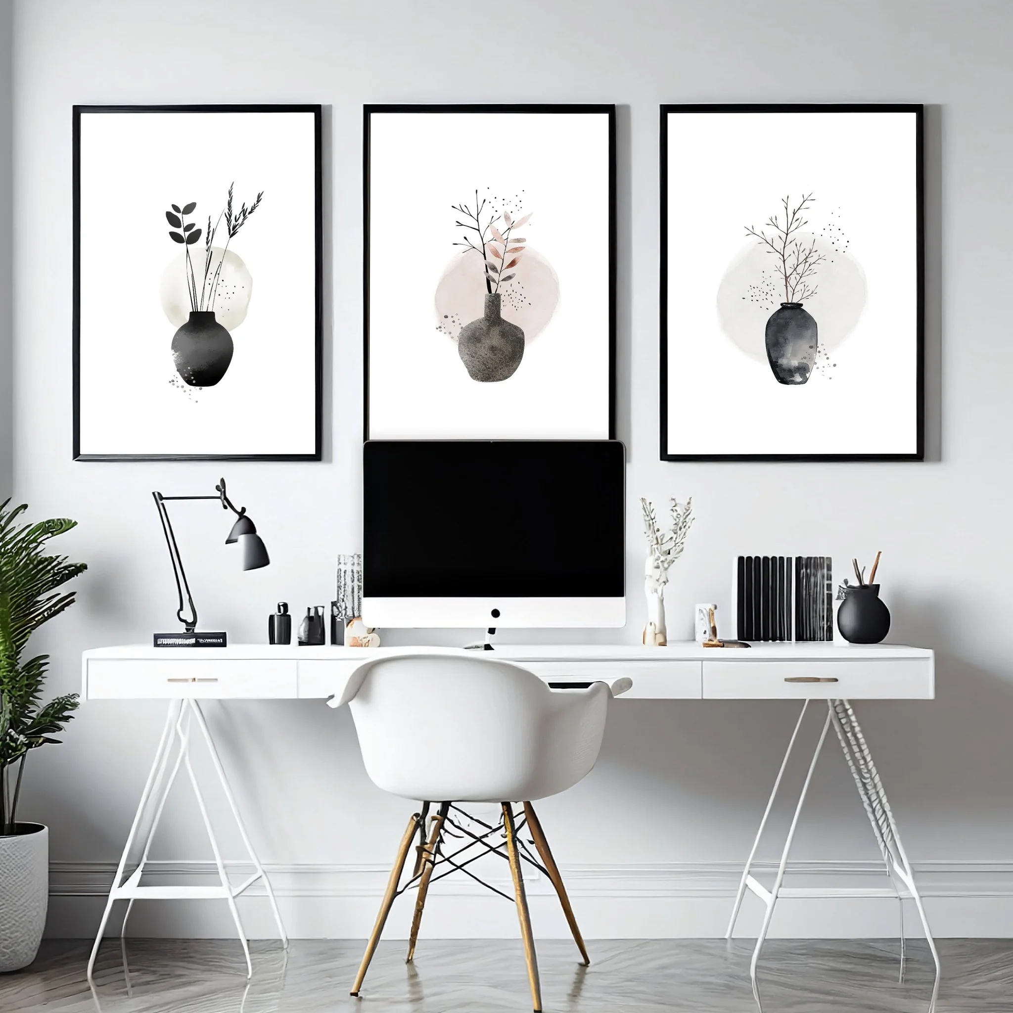 Office Artwork Ideas | Set of 3 wall art prints - Image 3