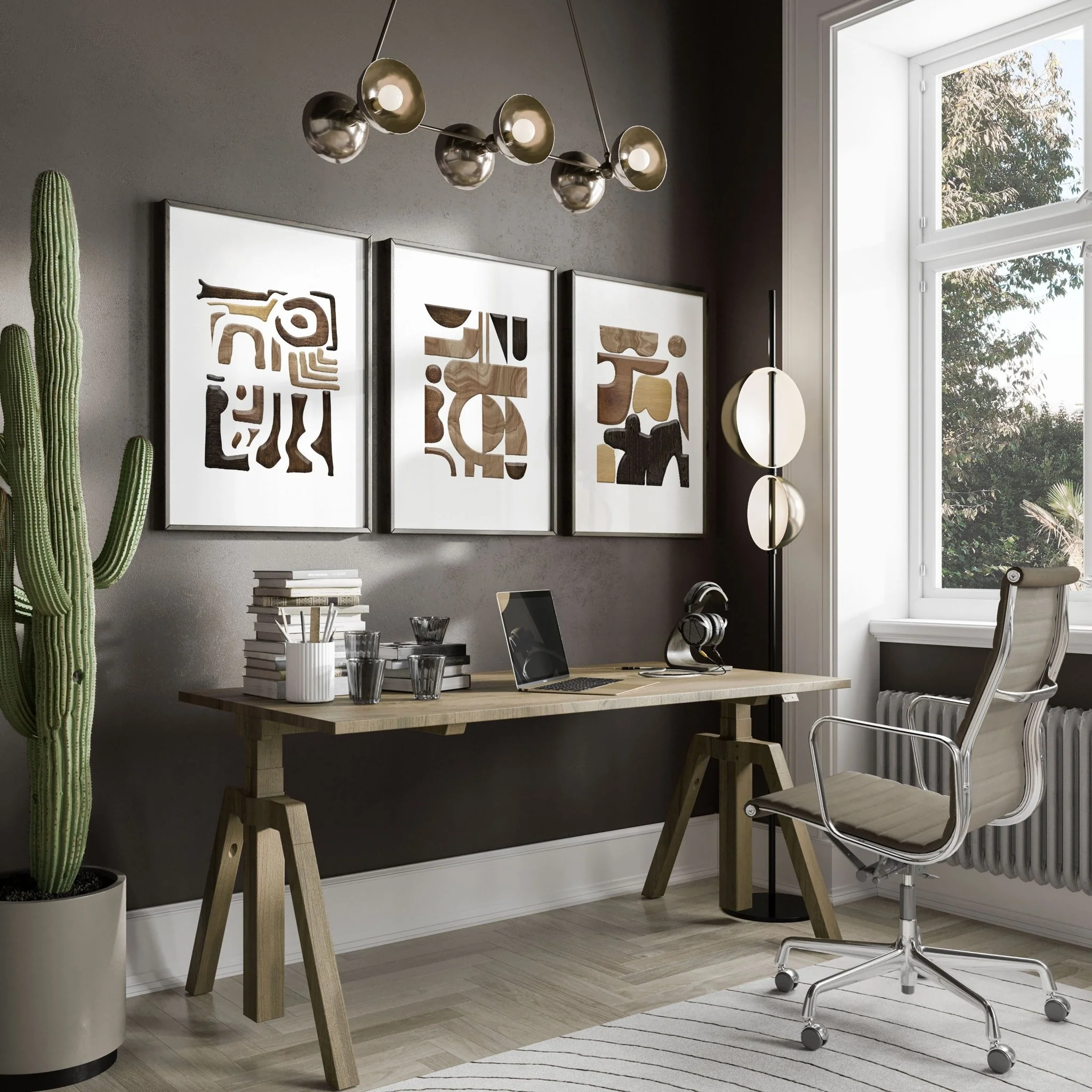 Office Decoration Wall | Set of 3 wall art prints - Image 6
