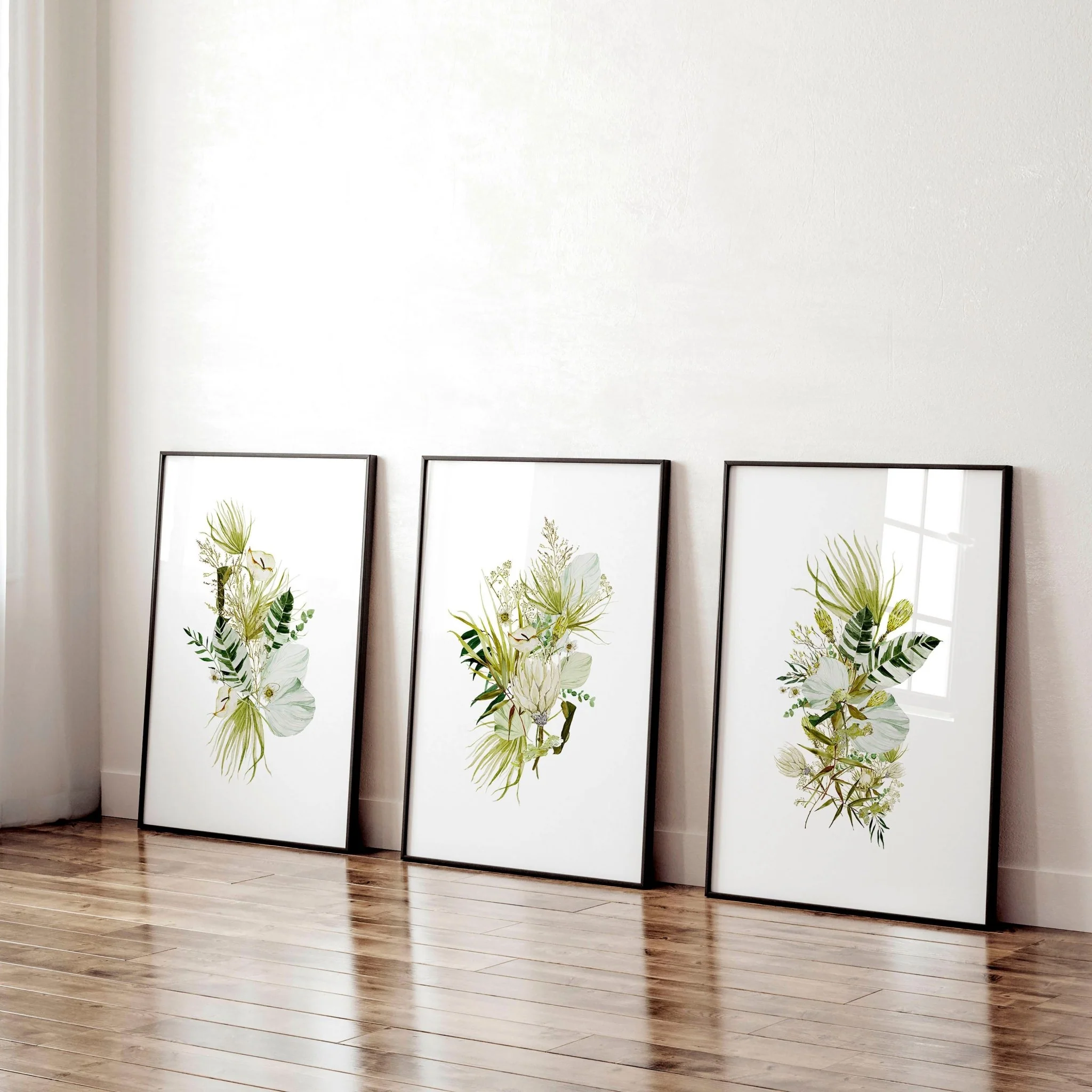 Office desk decor ideas | set of 3 wall art prints - Image 2