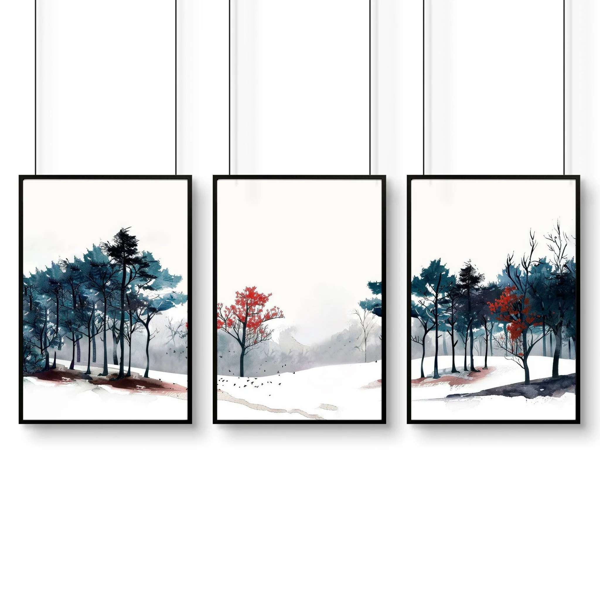 Office Wall Decor Ideas | Set of 3 wall art prints - Image 12