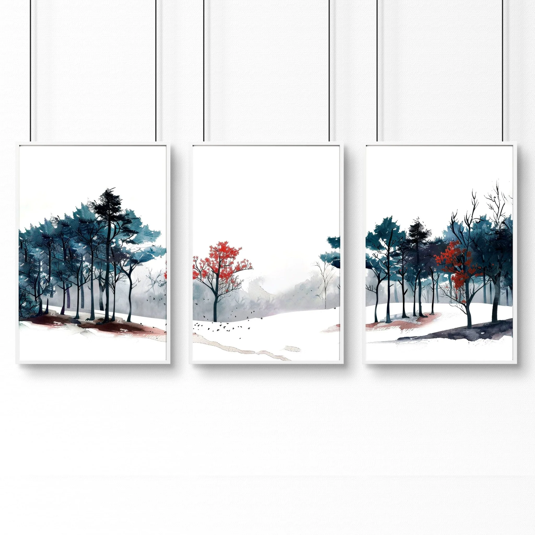 Office Wall Decor Ideas | Set of 3 wall art prints - Image 13