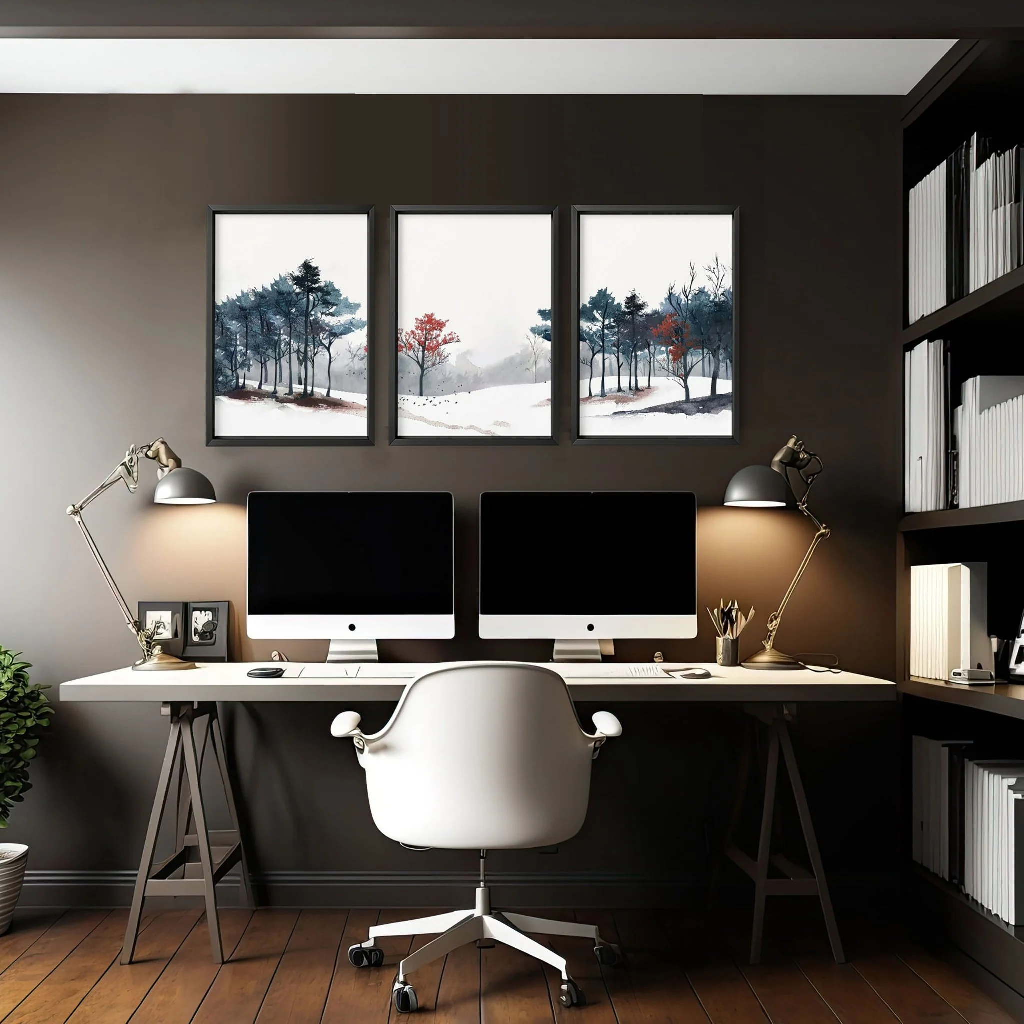 Office Wall Decor Ideas | Set of 3 wall art prints - Image 5