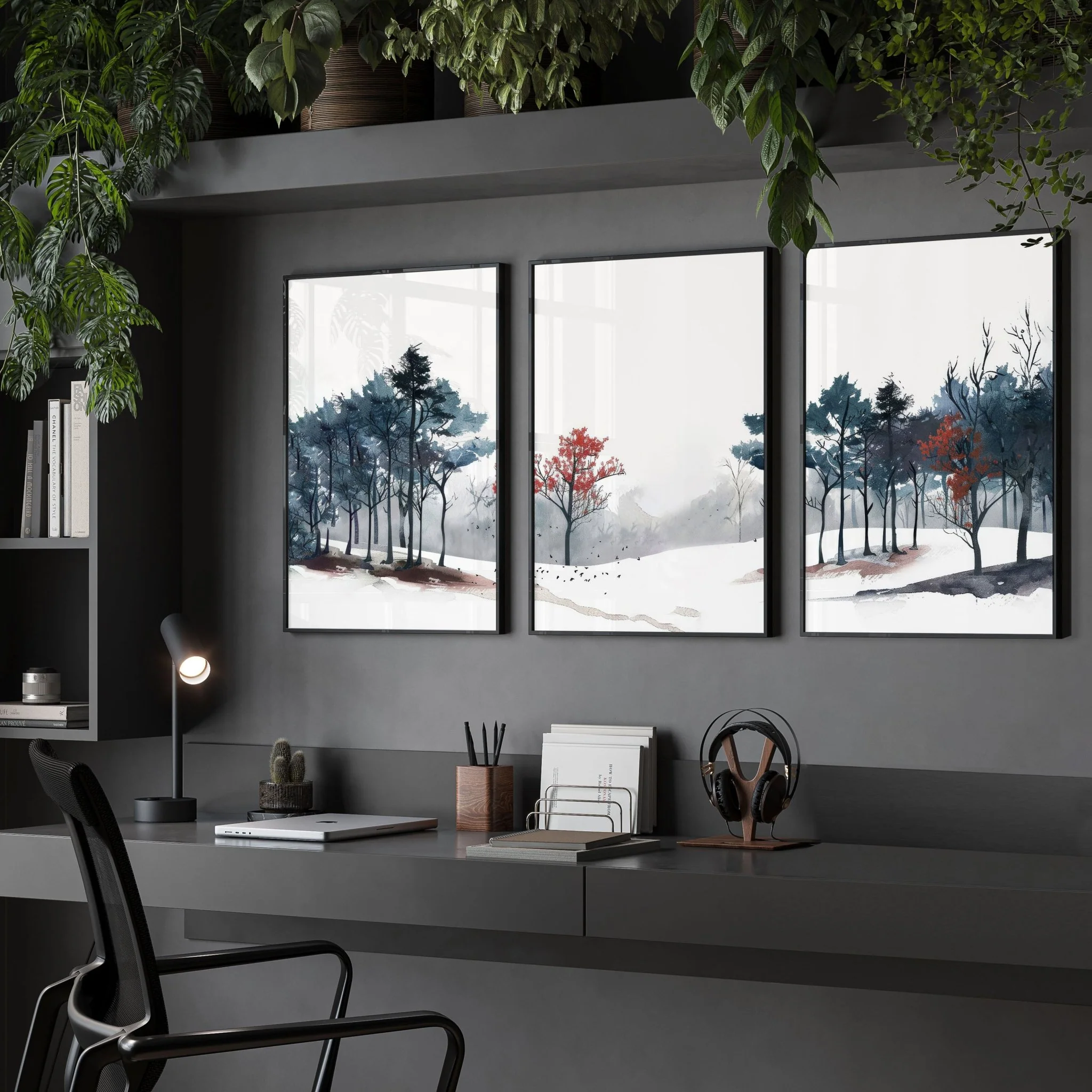 Office Wall Decor Ideas | Set of 3 wall art prints - Image 7