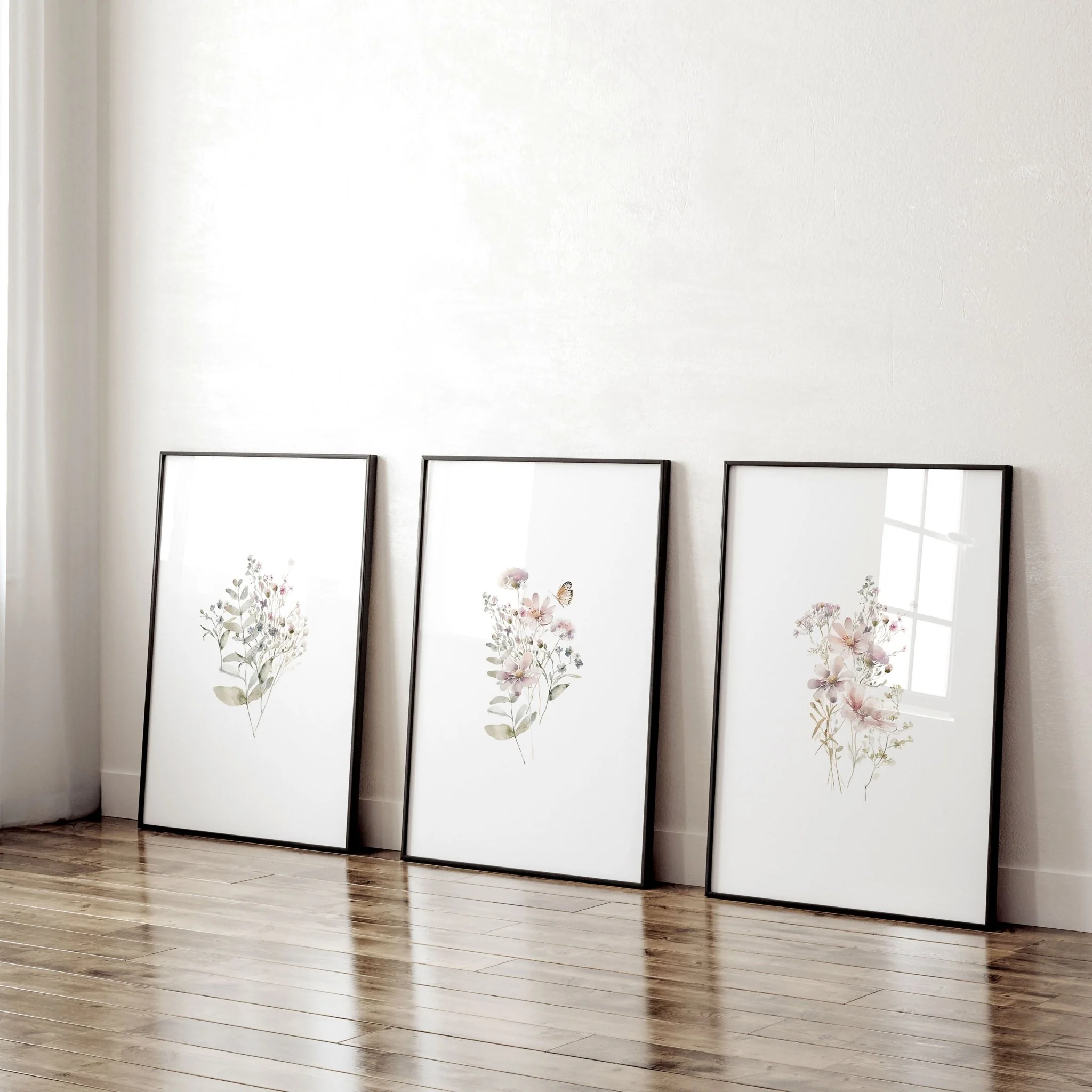 Office Wall Ideas | Set of 3 wall art prints - Image 2
