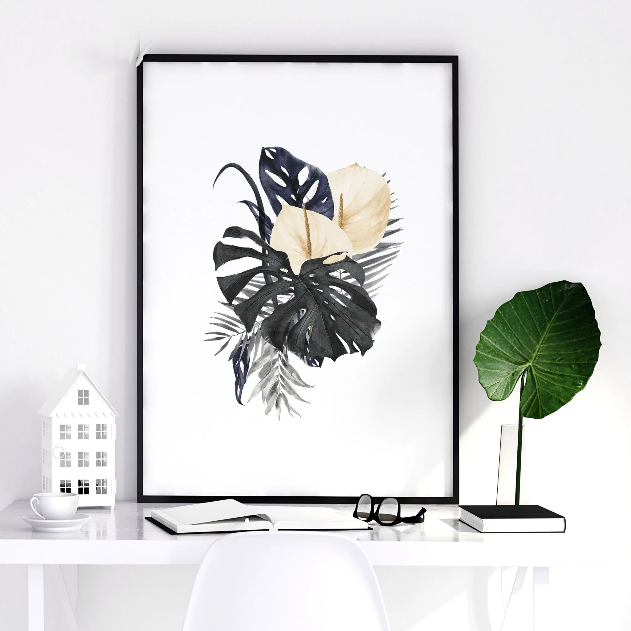Office wall paintings | set of 3 framed wall art - Image 4