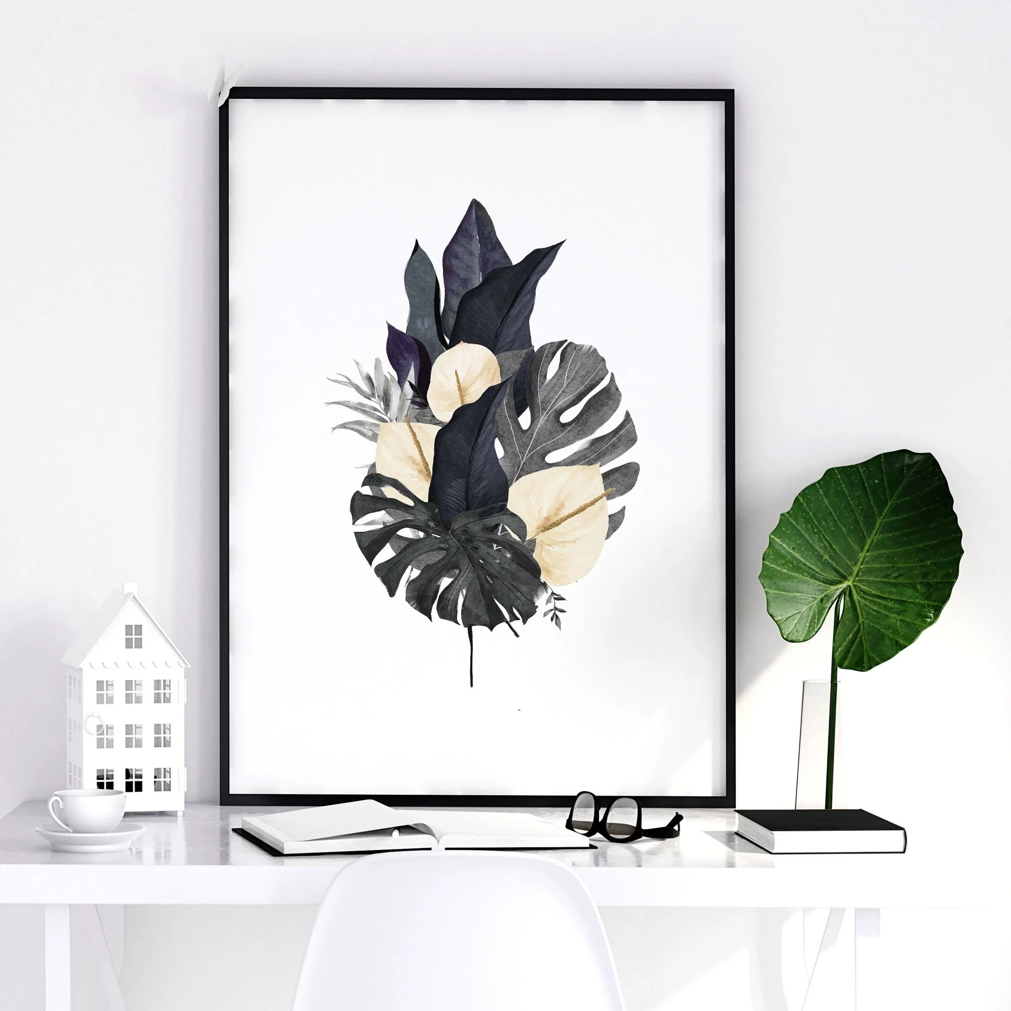 Office wall paintings | set of 3 framed wall art - Image 5