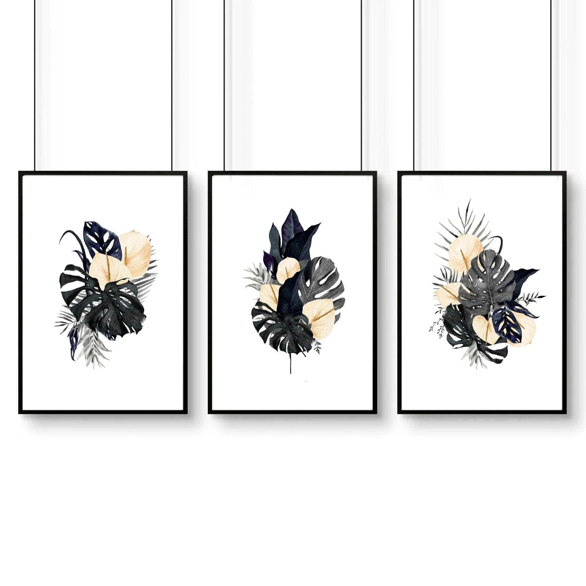 Office wall paintings | set of 3 framed wall art - Image 8