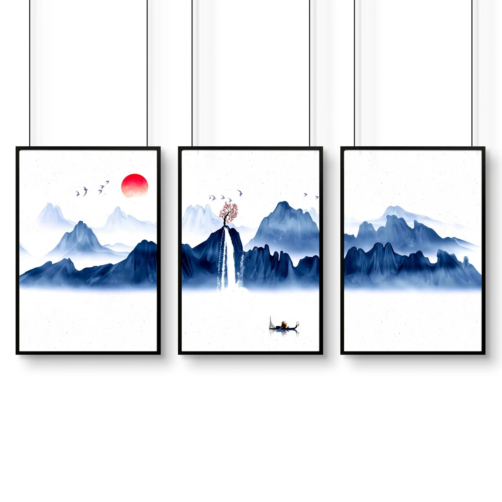 Office wall pictures | set of 3 framed wall art - Image 8