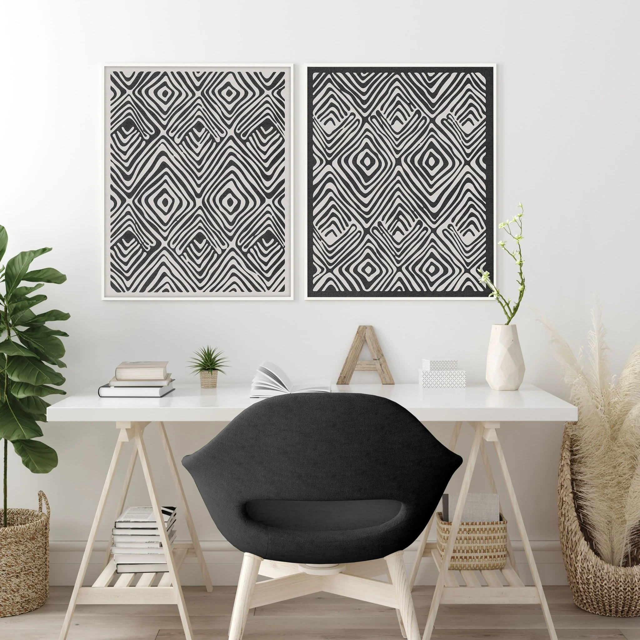 Office Wall Prints | Set of 2 wall art prints - Image 4