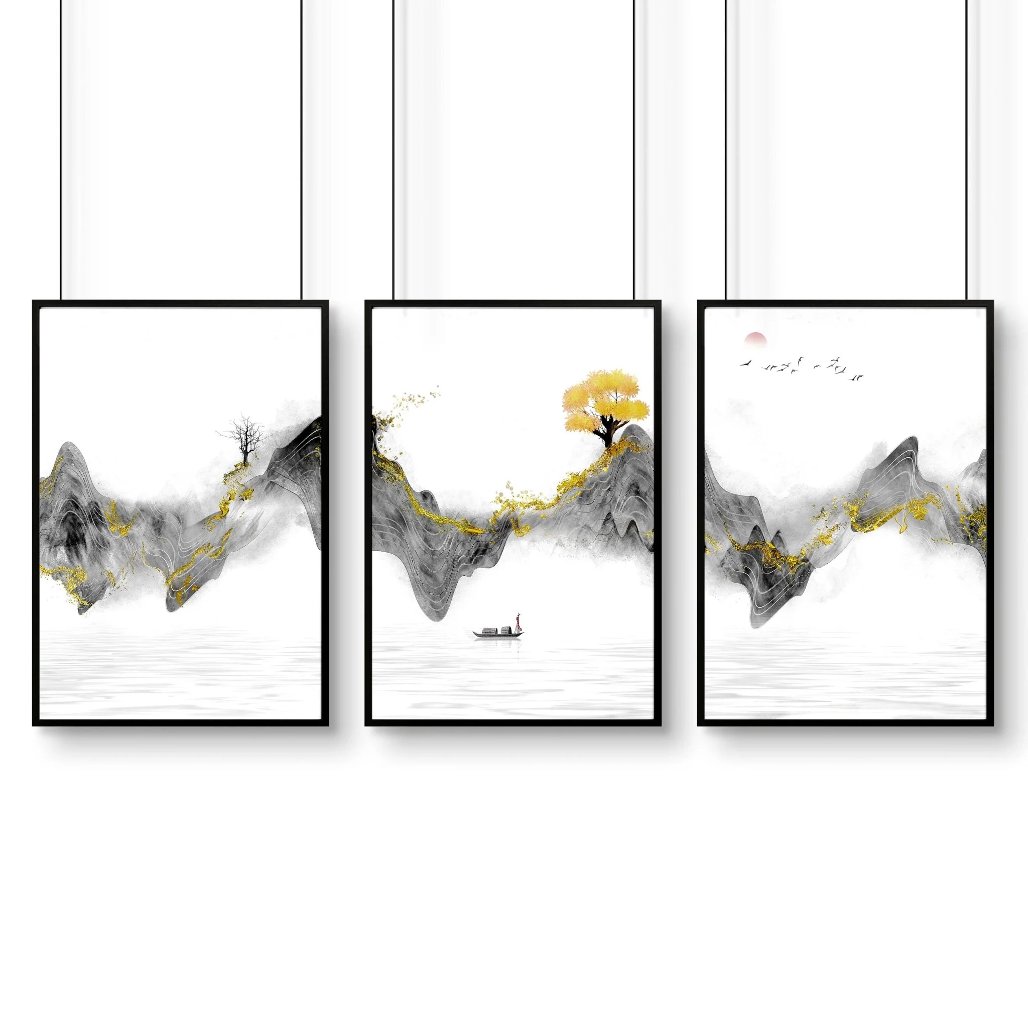 Office walls decor | set of 3 framed wall art - Image 11