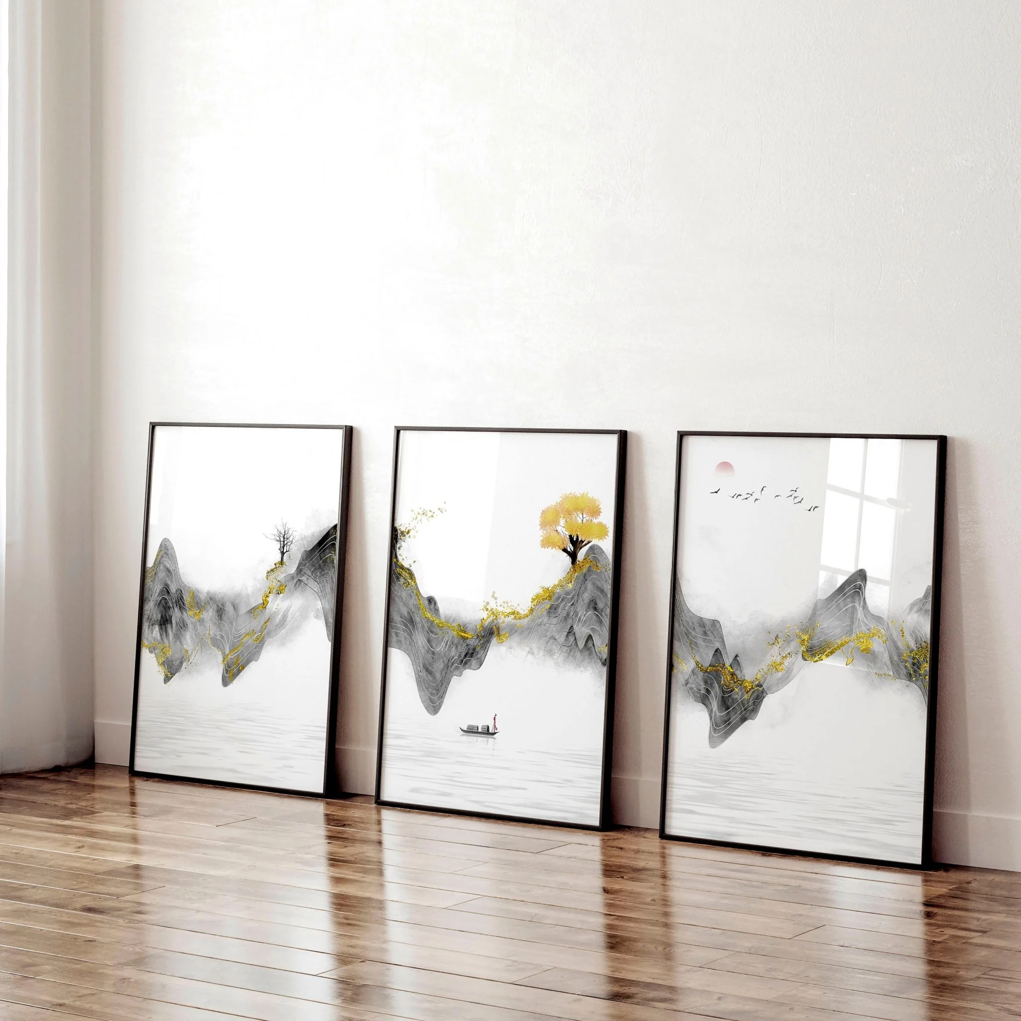 Office walls decor | set of 3 framed wall art - Image 3