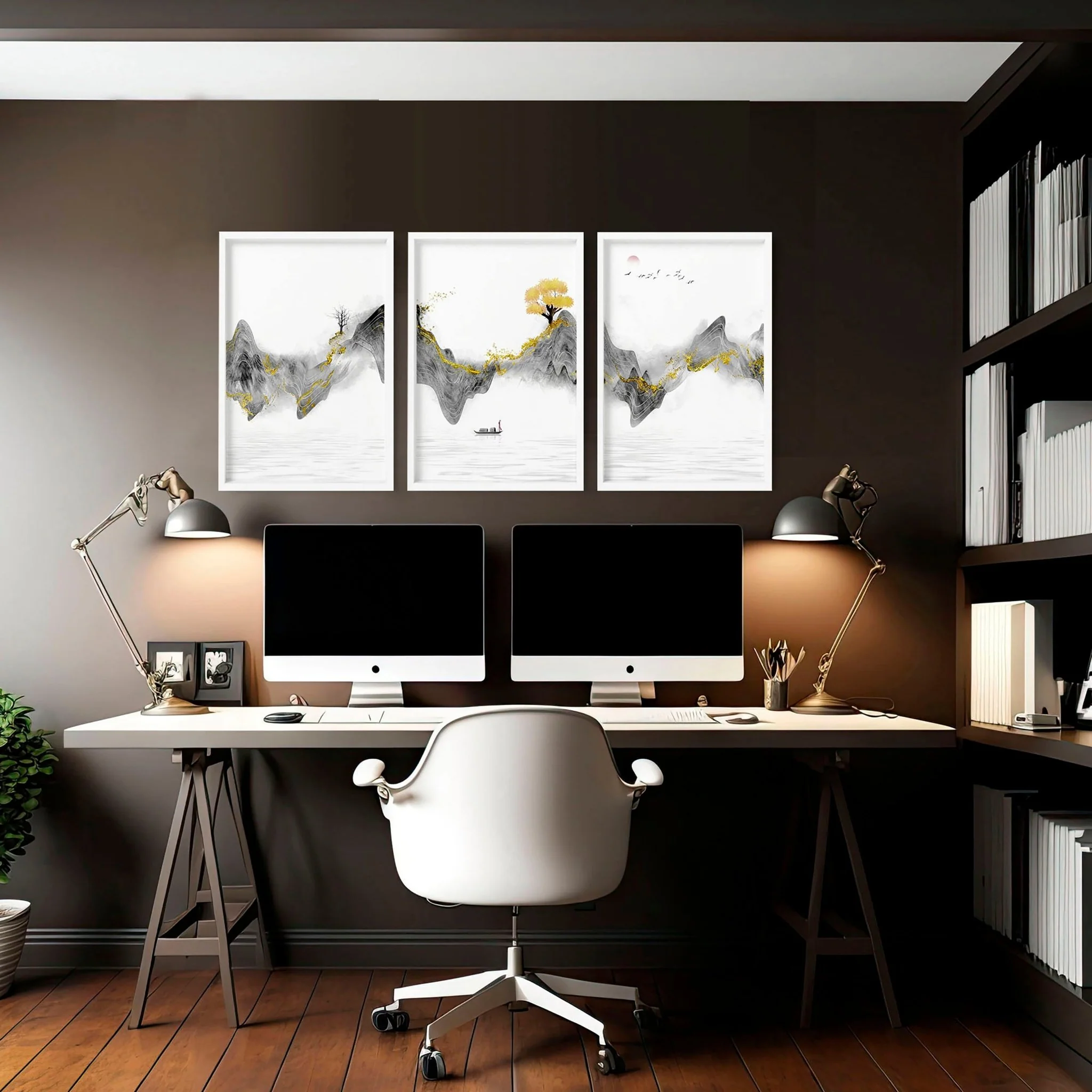 Office walls decor | set of 3 framed wall art - Image 7