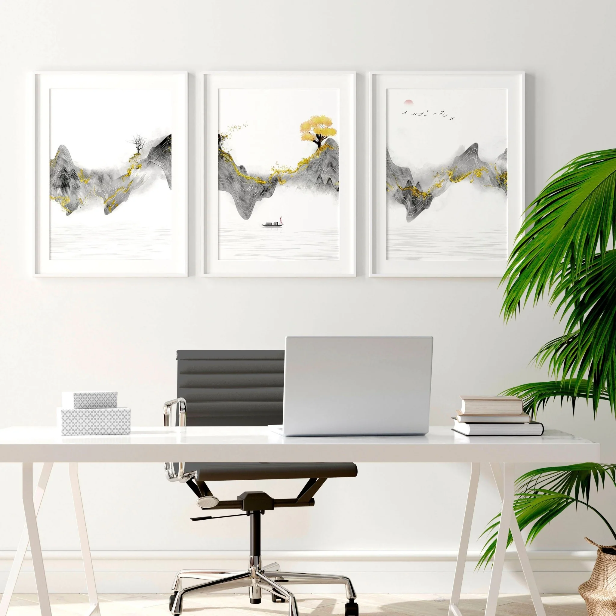 Office walls decor | set of 3 framed wall art - Image 9