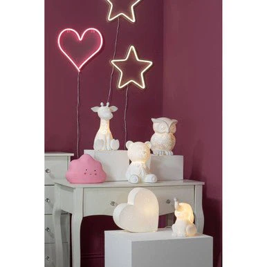 Ola Kids Pink Cloud Ceramic Night Light - Image 8