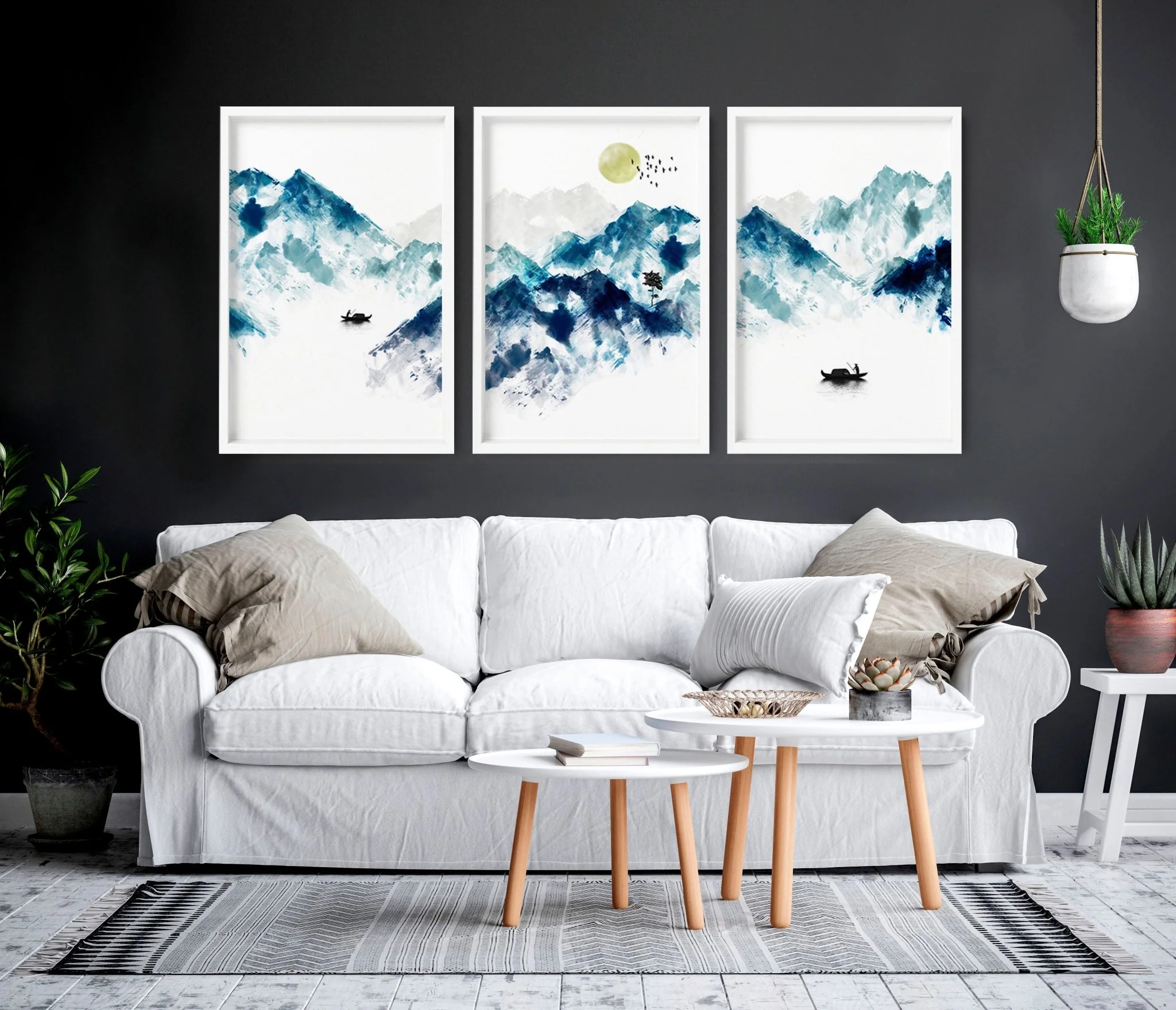 Oriental wall art | set of 3 wall art prints - Image 10