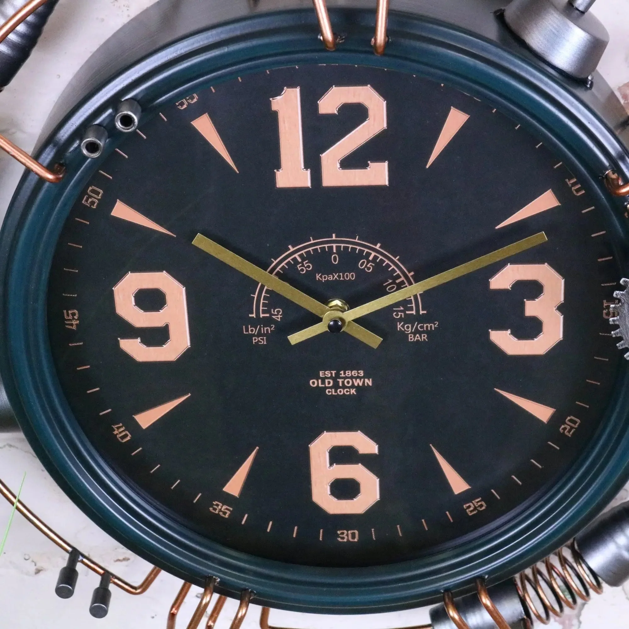 Orika Industrial Wall Clock - Image 5