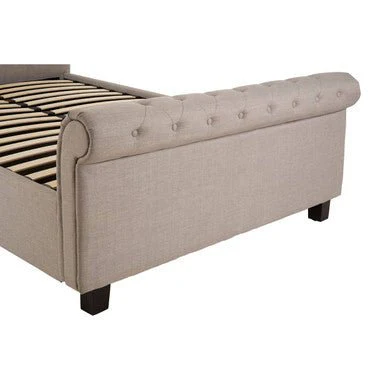 Orlando Light Grey Ottoman Double Bed - Image 16