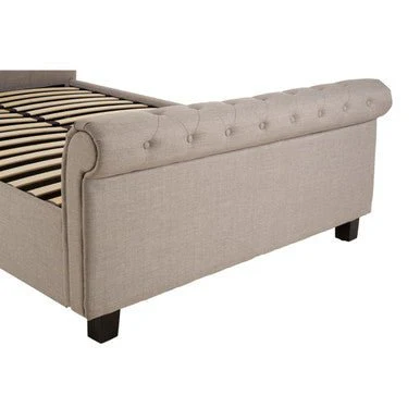 Orlando Light Grey Ottoman King Bed - Image 13