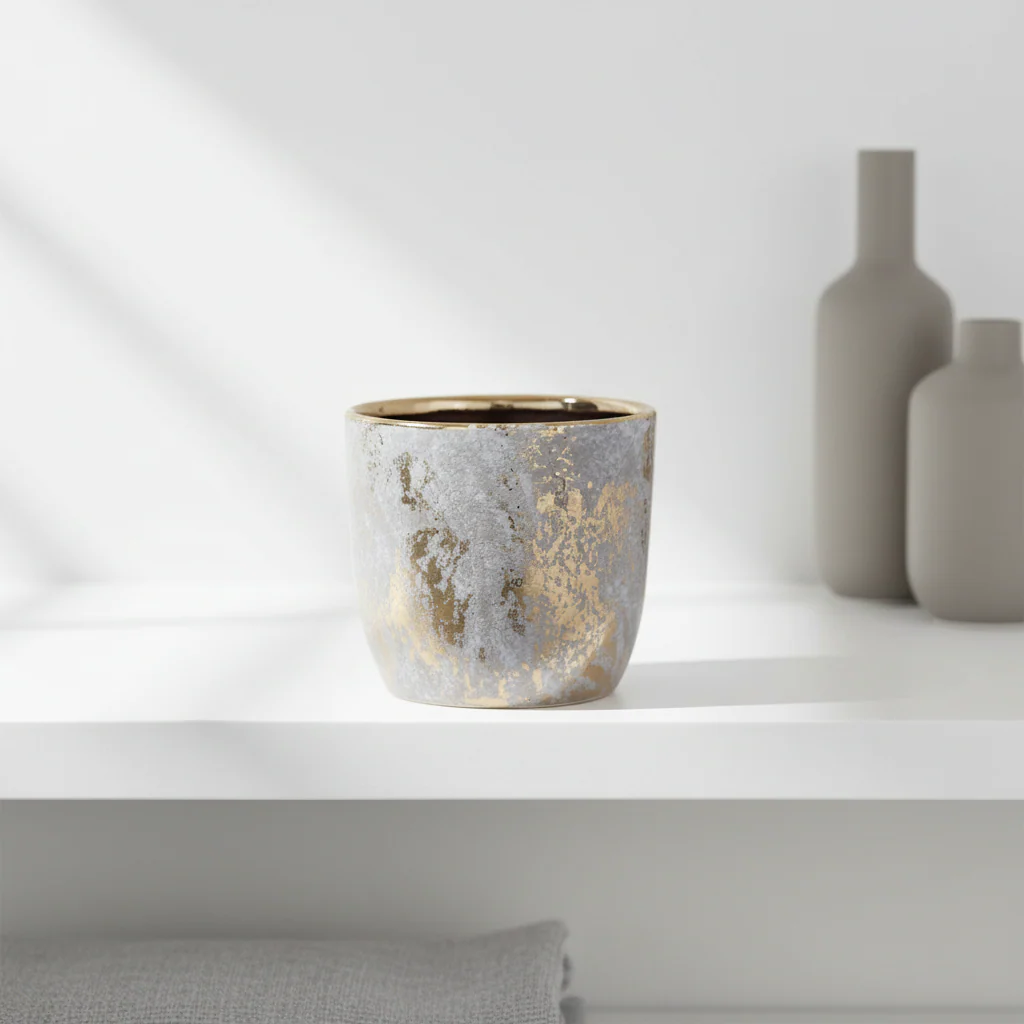 Orvena Small Ceramic Pot - Image 4