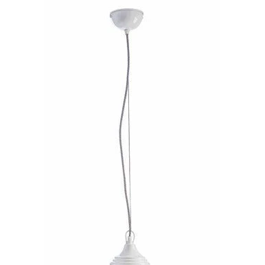 Oslo Large White Bell Shaped Pendant Light - Image 10