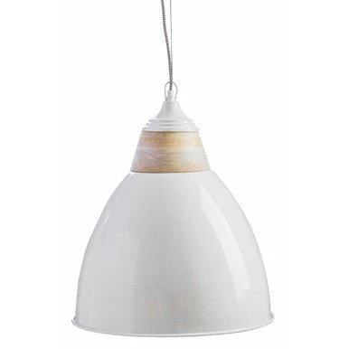 Oslo Large White Bell Shaped Pendant Light - Image 11