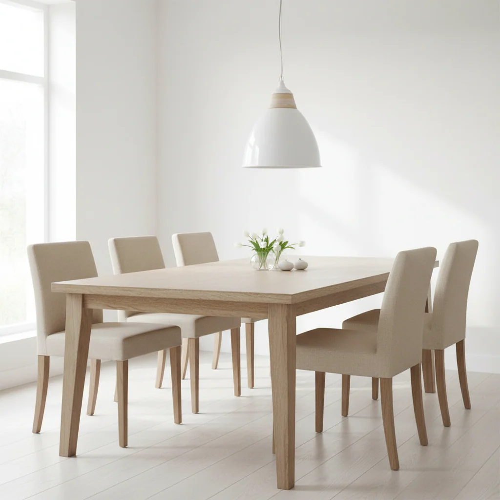 Oslo Large White Bell Shaped Pendant Light - Image 7
