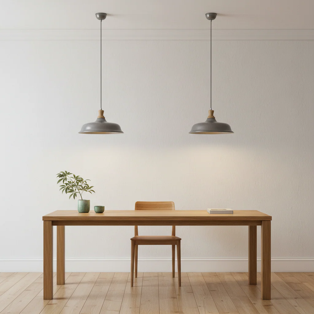 Oslo Small Pendant Light with Zinc Finish - Image 4